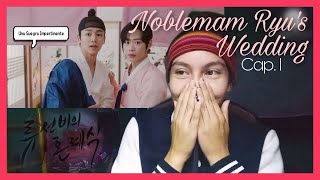 Reaction Nobleman Ryus Wedding  Cap 1 Korean BL Web Drama [upl. by Aiveneg]