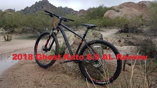 2018 Ghost Kato 69 AL 29ER l First Full Review on YouTube in ENGLISH l GoPro Hero 6 [upl. by Seraphina]