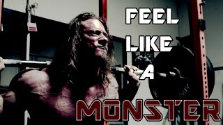 Powerlifting Motivation  quotFEEL LIKE A MONSTERquot [upl. by Anar]