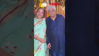 Shabana Azmi and Javed Akhtar WISHES paps a Happy Diwali as spotted at the Diwali Party shorts [upl. by Secnarf]