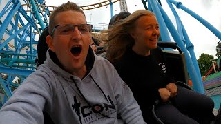 Riding Jetline At Gröna Lund  Rider Cam POV [upl. by Cherice606]