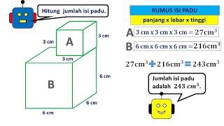 ISIPADU GABUNGAN BENTUK 3D [upl. by Joyann]