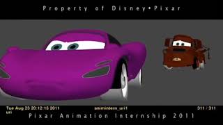 Pixar Internship Animations Cars Updated [upl. by Lavud]