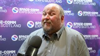 SpaceComm Expo Scotland Interview with Derek Harris Business Ops Manager Skyrora [upl. by Swenson]