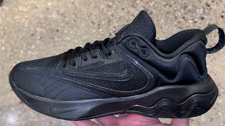 Nike Giannis Immortality 3 Triple Black Basketball Shoes [upl. by Alvord]