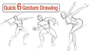 Beginners Guide to Gesture Drawing Easy Tutorial for Art Enthusiasts [upl. by Norved874]