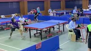 Tarun GSM VS Akshay AWA viralvideo tabletennis sports pingpong [upl. by Ian]