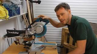 Makita LS0815FL Mitre Saw 110V Review [upl. by Schwing327]