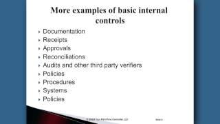 Internal Controls Part 1 [upl. by Assirol]