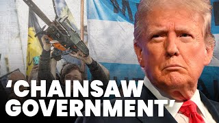 Trump will take a ‘chainsaw’ to government and go full Javier Milei  Republicans Overseas Chairman [upl. by Nilekcaj]