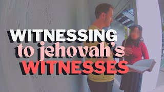 My doorbell recorded me EVANGELIZING to Jehovah’s Witnesses [upl. by Ydnic771]