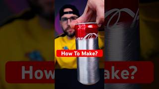 🥤 How to Make a Clear Soda Can the Coca Cola life hack soda experiment shorts [upl. by Codd]