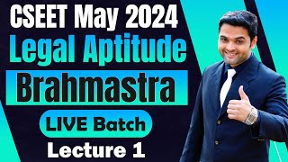 FREE CSEET Legal Aptitude Video Lectures for May 2024  CSEET May 2024 Legal Aptitude Video Classes3 [upl. by Atsirtal]