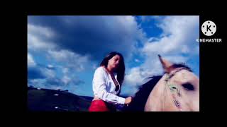 New riding Video lady horse viralvideo love [upl. by Mortensen854]