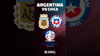 ARGENTINA VS CHILE  COPA AMÉRICA 2024 [upl. by Niarfe]