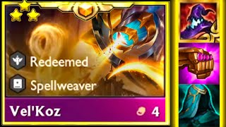 3 star VelKoz is SO POWERFUL ⭐⭐⭐ ft 6 Spellweaver [upl. by Florencia]