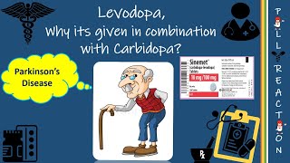 Levodopa  ADR  Why Levodopa is given in combination with Carbidopa [upl. by Leidgam]