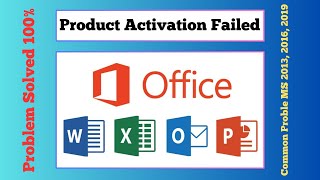 Product Activation Failed in MS Office  Activation Error Solved 100 [upl. by Burkhardt251]