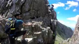 The Third Pinnacle Crib Goch knife edge Snowdonia [upl. by Vaios]