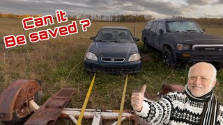 Honda civic field rescue  will this even work [upl. by Sixla]