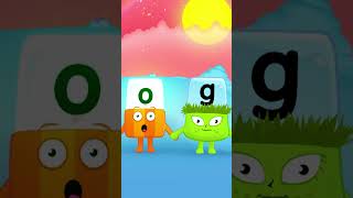 Word Magic Back to school  Learn to read  officialalphablocks [upl. by Leachim]