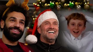 Klopp Ive got a present for you  Liverpools virtual Christmas visit to Alder Hey [upl. by Dranel]