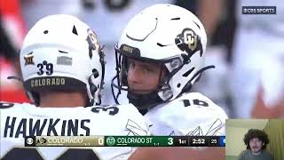 Reacting to Colorado vs Colorado State  Full Game Highlights  2024 College Football [upl. by Mayram]