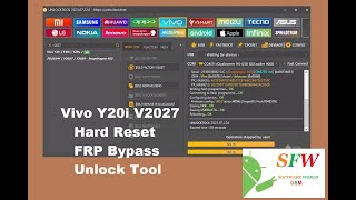 Vivo Y20i V2027 Hard Reset FRP Bypass Unlock Tool [upl. by Musa]