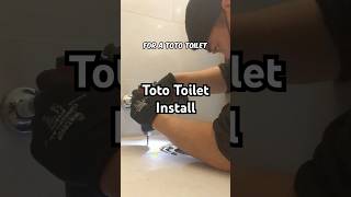 Installing A Toto Toilet [upl. by Inna142]