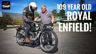 I ride a 109 year old TT Killer Machine  National Motor Museum Part 2 [upl. by Orsay]