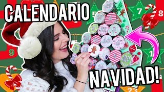 COMO HACER TU PROPIO CALENDARIO DE ADVIENTO PINTEREST Advent calendar DIY [upl. by Acirne]