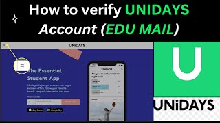 How to verify UNIDAYS Account Edu mail Free AirPods amp Apple Pencil  Verify Apple Unidays Account [upl. by Paapanen]