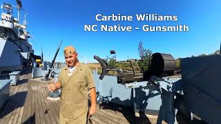 Battleship North Carolina Living History  20mm Oerlikon Gun Operation [upl. by Thora380]