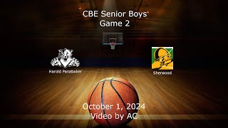 CBE 2024  Game 2  Harold Panabaker vs Sherwoood [upl. by Allen]