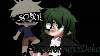 Experiment Deku  Episode 2  Mha AU  GCMM [upl. by Rairb]