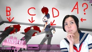 Killing people in alphabetic order Yandere achievement challenges [upl. by Aserehtairam]