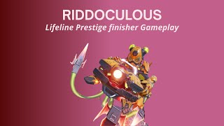 Lifeline RidDOCulous Prestige finisher GAMEPLAY [upl. by Akilaz]