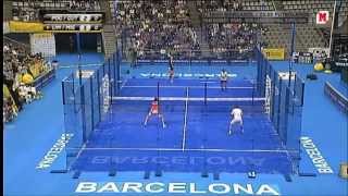 Final Padel World Championship 2012 Barcelona [upl. by Anertak]