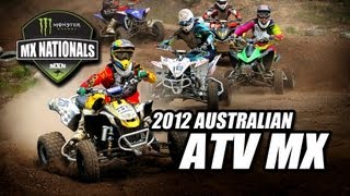 2012 Australian ATV MX Nationals  MaffraSale VIC Highlights [upl. by Paehpos]