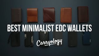 Best Minimalist EDC Wallets [upl. by Ahtnammas]