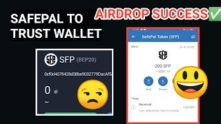 How to transfer SFP token to Trust Wallet [upl. by Donell]