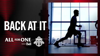 Back at it Players check in ahead of preseason 2024  All For One Moment presented by Bell [upl. by Sirrah]