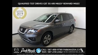 2018 Nissan Pathfinder S Review  Park Mazda [upl. by Kung379]