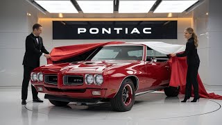 2025 Pontiac GTO – The Muscle Car Comeback You’ve Been Waiting For [upl. by Cirdnek]