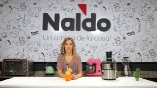 Jugo de naranja jengibre y zanahoria por Naldo con productos Peabody [upl. by Terpstra]