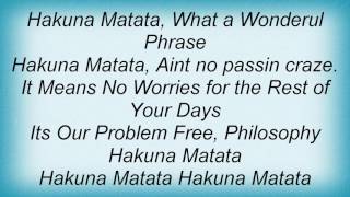 Baha Men  Hakuna Matata Lyrics [upl. by Cherian676]