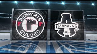 488 Québec Remparts 6 BlainvilleBoisbriand Armada 2  19 02 2023 [upl. by Crisey]