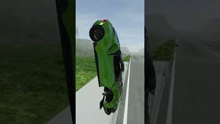 BeamNG Car crash short shorts beamngdrive [upl. by Ches]