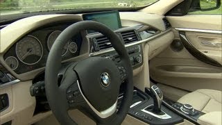 BMW 3 Series GT  INTERIOR [upl. by Annaerb]