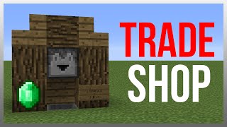 Minecraft 112 Redstone Tutorial  Best Trading System [upl. by Best574]